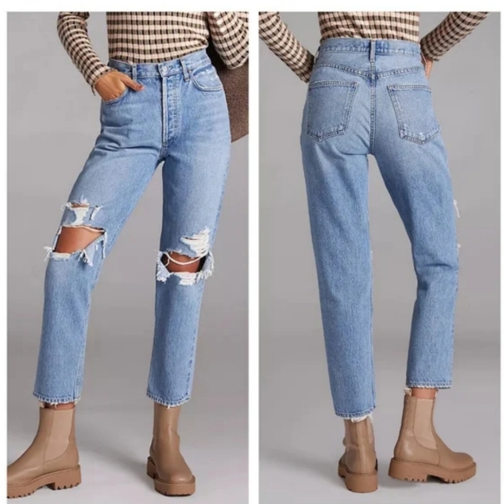 AGOLDE Fen High Rise Relaxed Taper Jeans Wander
